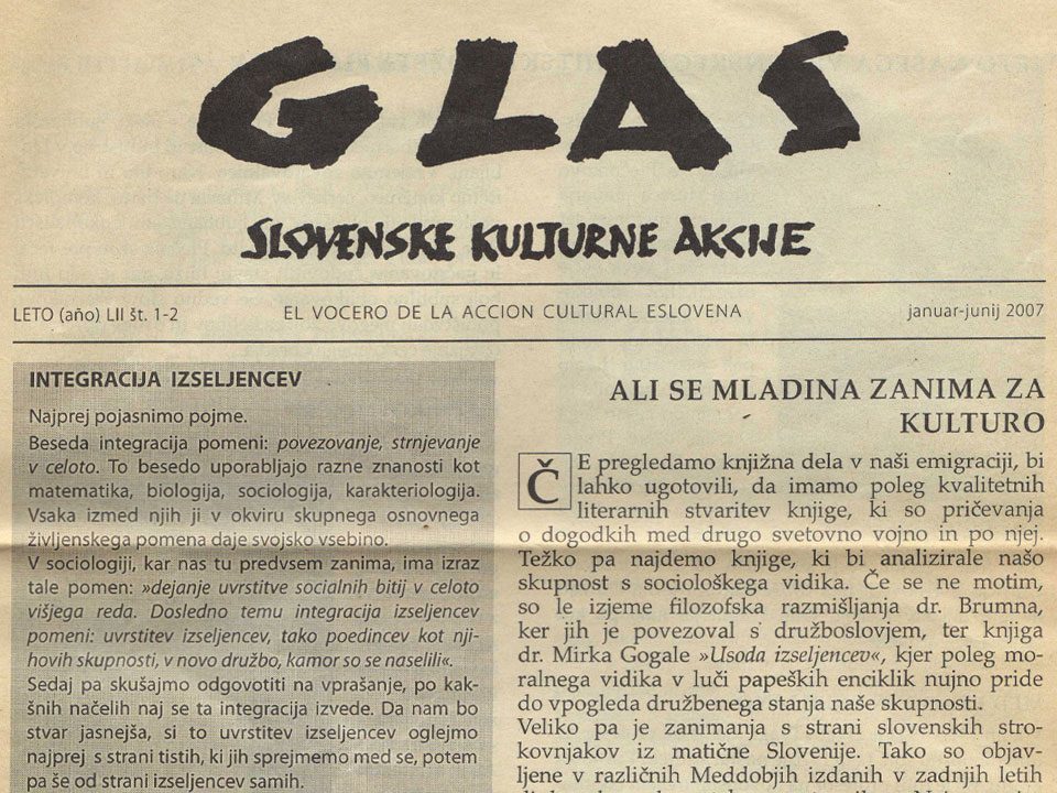 Še vedno odmeva naš »Glas«